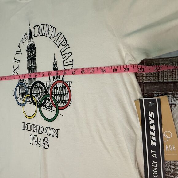 Summer Olympics Graphic design T-Shirt London 1948 Traditional Sports Olympiad L - Picture 5 of 14